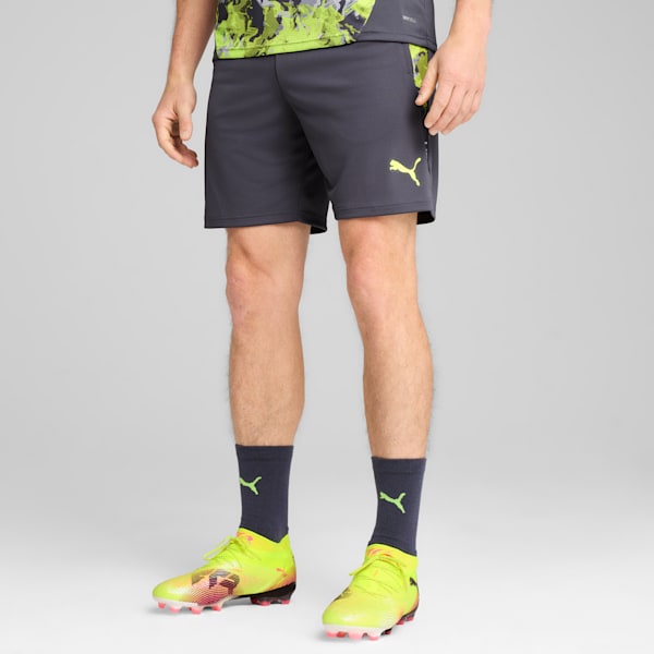 IndividualCUP Men's Soccer Shorts, Galactic Gray, extralarge
