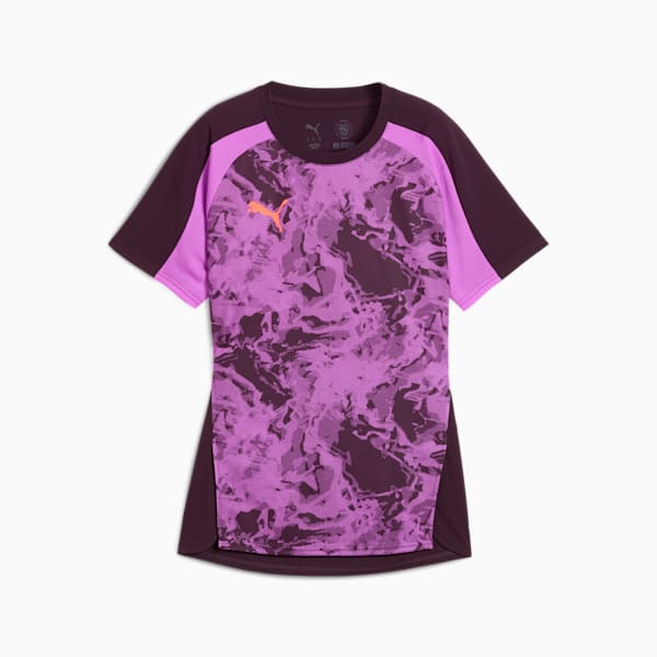 Playera de fútbol individualBLAZE para mujer, Midnight Plum, extralarge