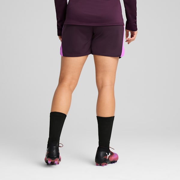 Shorts de fútbol individualBLAZE para mujer, Midnight Plum, extralarge