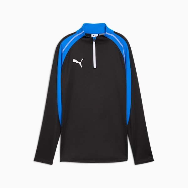 IndividualBLAZE Quarter-Zip Women's Soccer Top, PUMA Black-PUMA White-Racing Blue, extralarge