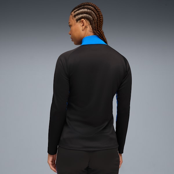 IndividualBLAZE Quarter-Zip Women's Soccer Top, PUMA Black-PUMA White-Racing Blue, extralarge