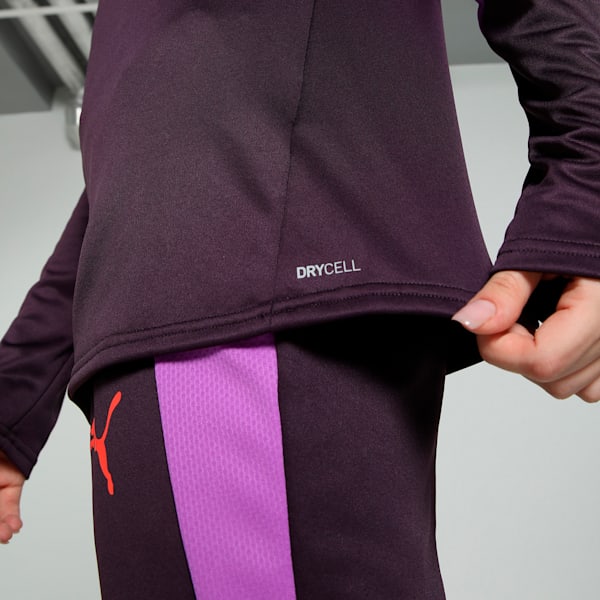 IndividualBLAZE Women's 1/4 Zip Football Top, Midnight Plum, extralarge-IND