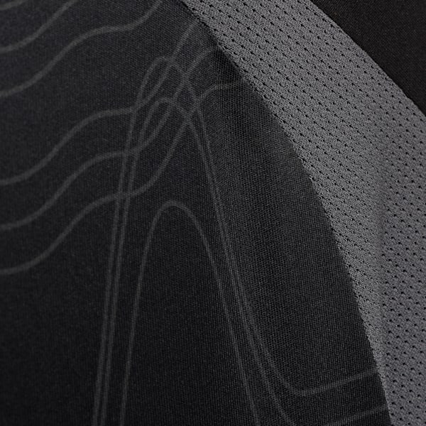 IndividualLIGA Graphic Youth Football Jersey, PUMA Black-PUMA White-Shadow Gray, extralarge-IND