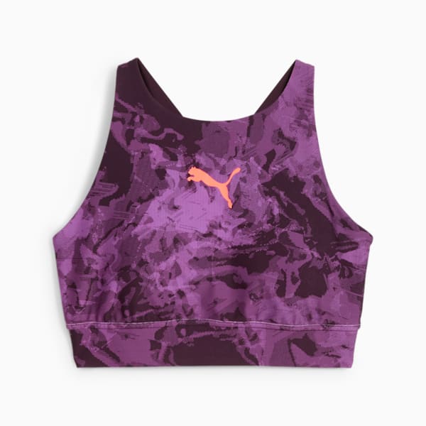Top deportivo individualBLAZE Eversculpt para mujer, Midnight Plum, extralarge