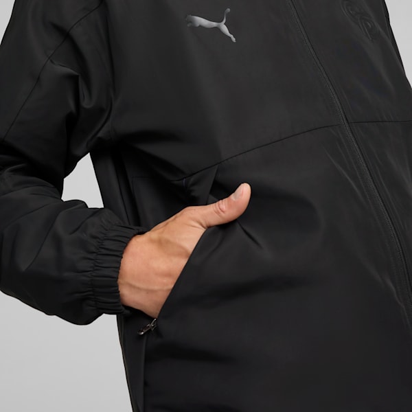 Sudadera con capucha PUMA x CHRISTIAN PULISIC Stealth para hombre, PUMA Black, extralarge