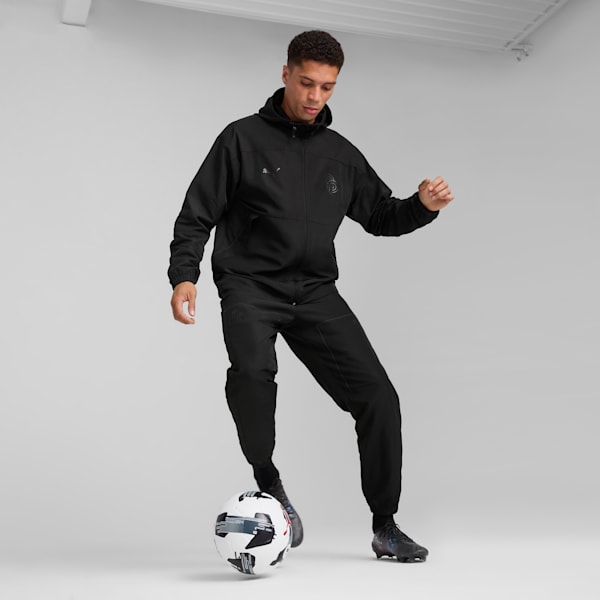 Sudadera con capucha PUMA x CHRISTIAN PULISIC Stealth para hombre, PUMA Black, extralarge