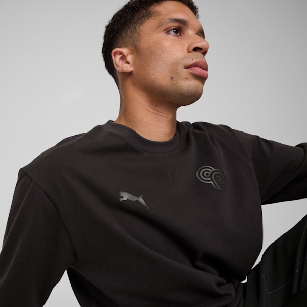 PUMA x CHRISTIAN PULISIC Stealth Men's Long Sleeve Tee, PUMA Black, extralarge