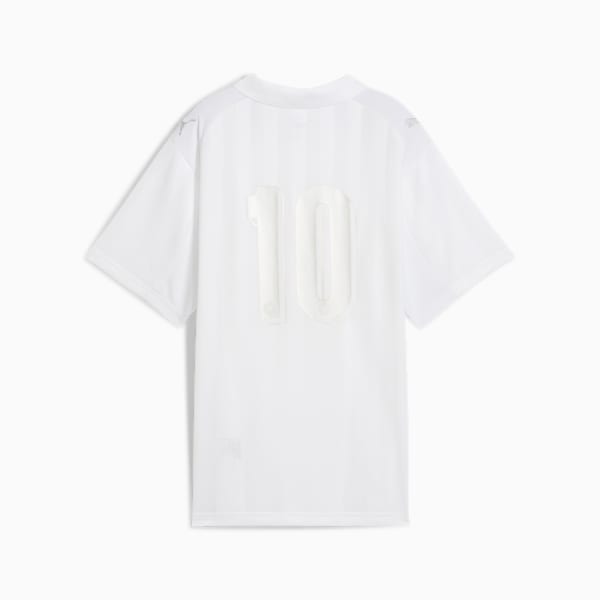 Playera de fútbol para mujer INDIVIDUAL Jer-SHE, PUMA White, extralarge