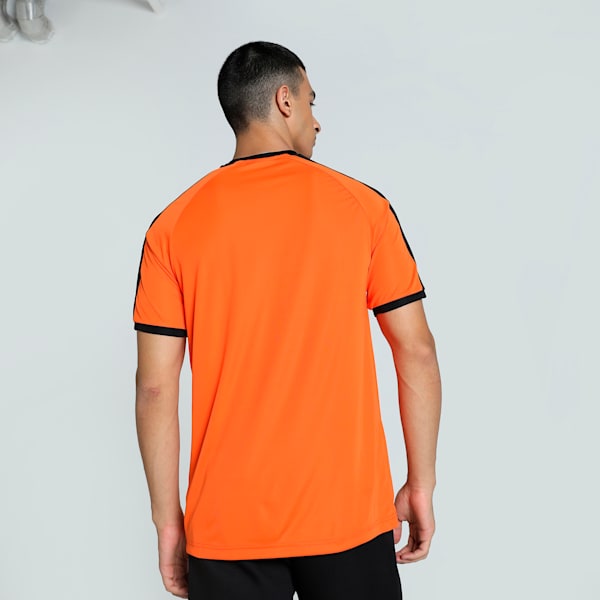 Men's Cricket Tee, Rickie Orange, extralarge-IND
