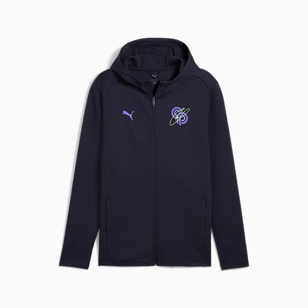 PUMA x CHRISTIAN PULISIC Chasing the Dream Men's Full Zip Hoodie, New Navy, extralarge