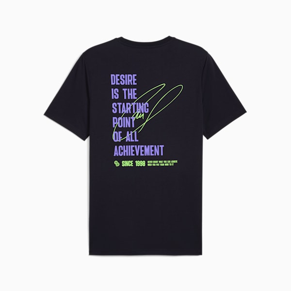 PUMA x CHRISTIAN PULISIC Chasing the Dream Men's Tee, New Navy, extralarge