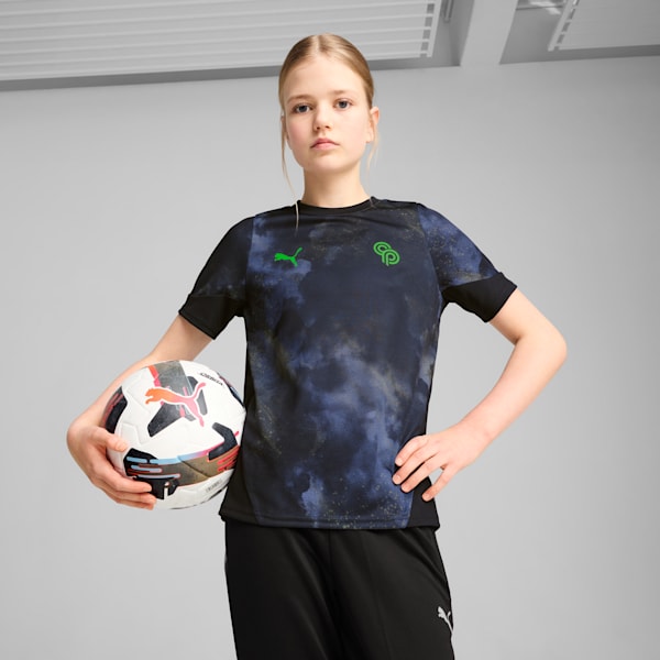 Jersey PUMA x CHRISTIAN PULISIC Chasing the Dream para niños grandes, New Navy, extralarge
