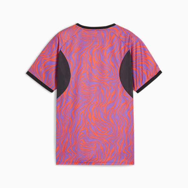 Jersey de fútbol PUMA x NEYMAR Creativity para niños grandes, Soft Violet-Dark Coal, extralarge