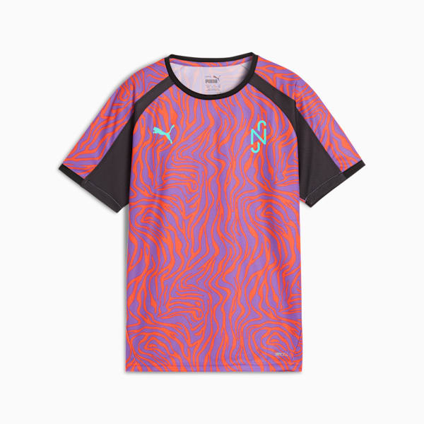 Jersey de fútbol Neymar Jr Creativity para adolescentes, Soft Violet-Dark Coal, extralarge
