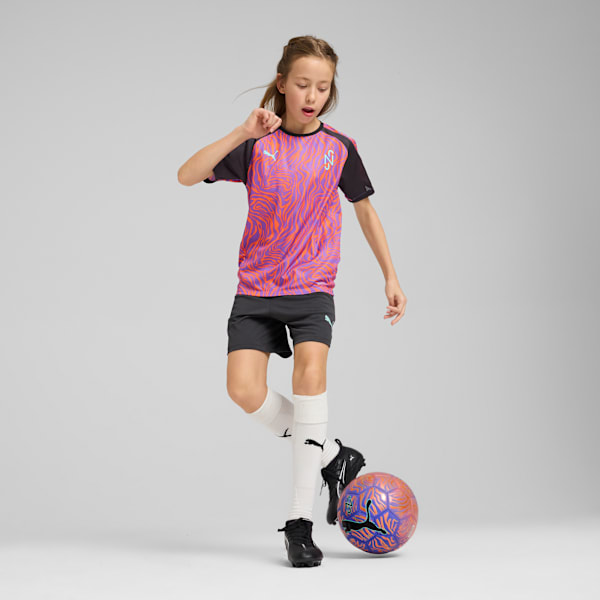 Jersey de fútbol Neymar Jr Creativity para adolescentes, Soft Violet-Dark Coal, extralarge