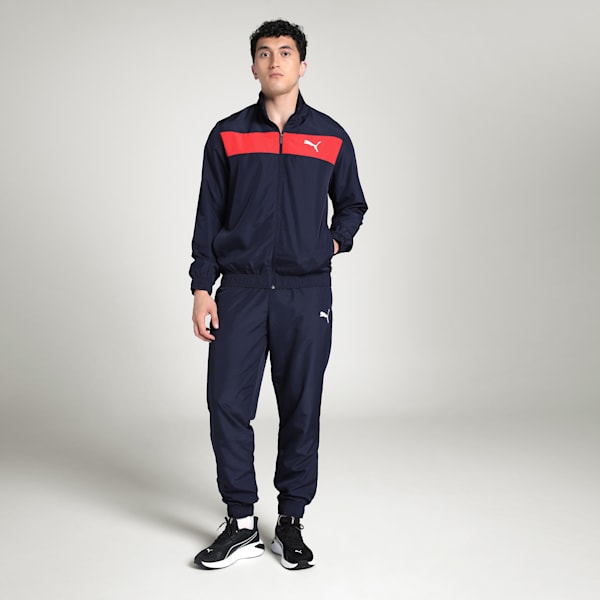 Performance Tracksuit, PUMA Navy-PUMA Red, extralarge-IND