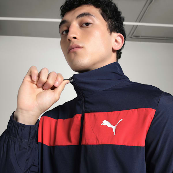 Performance Tracksuit, PUMA Navy-PUMA Red, extralarge-IND