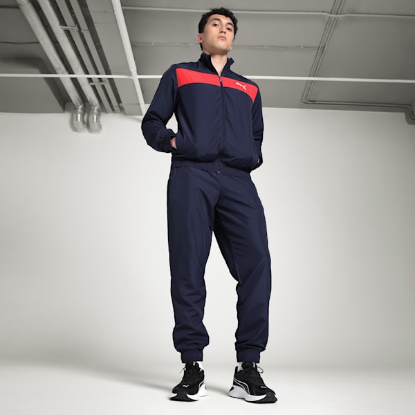 Performance Tracksuit, PUMA Navy-PUMA Red, extralarge-IND