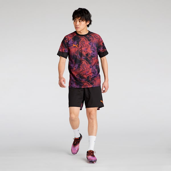 メンズ サッカー INDIVIDUAL PUMAFTBL プロ AOP 半袖 シャツ, PUMA Black, extralarge-JPN
