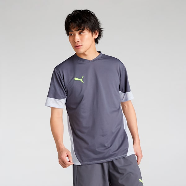 メンズ サッカー INDIVIDUAL PUMAFTBL アルティメット 半袖 シャツ, Galactic Gray, extralarge-JPN