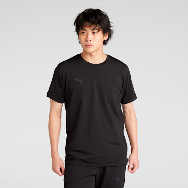 メンズ サッカー PUMAFTBL トラベル 半袖 Tシャツ, PUMA Black, extralarge-JPN
