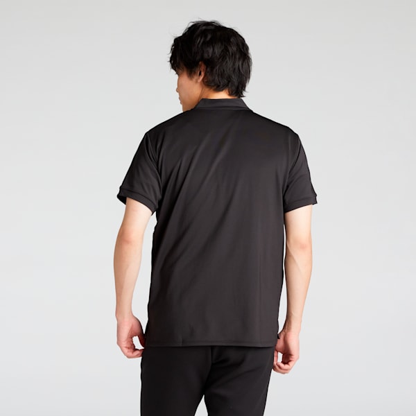 メンズ サッカー PUMAFTBL トラベル 半袖 ポロシャツ, PUMA Black, extralarge-JPN