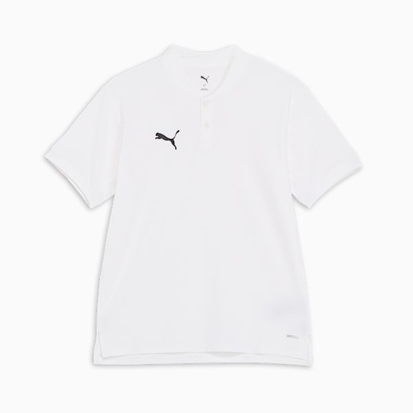 メンズ サッカー PUMAFTBL トラベル 半袖 ポロシャツ, PUMA White, extralarge-JPN