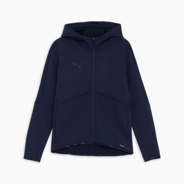 メンズ サッカー PUMAFTBL トラベル フーデッド スウェット ジャケット, PUMA Navy, extralarge-JPN