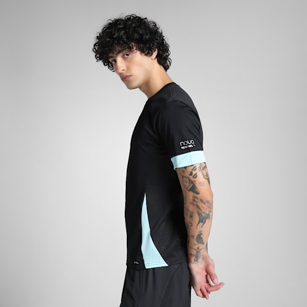 Individual Men's Court Jersey, PUMA Black-Heat Fire-Safe Lake, extralarge-IND
