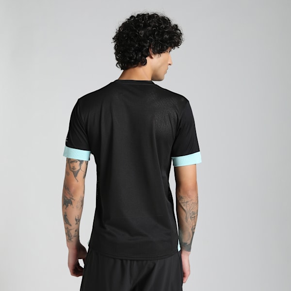 Individual Men's Court Jersey, PUMA Black-Heat Fire-Safe Lake, extralarge-IND