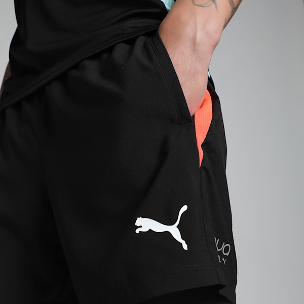 Individual 2-in-1 Men's Padel Tennis Shorts, PUMA Black, extralarge-IND