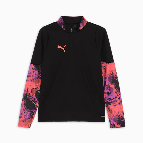 メンズ サッカー INDIVIDUAL CUP 1/4 ジップ トップ, PUMA Black, extralarge-JPN