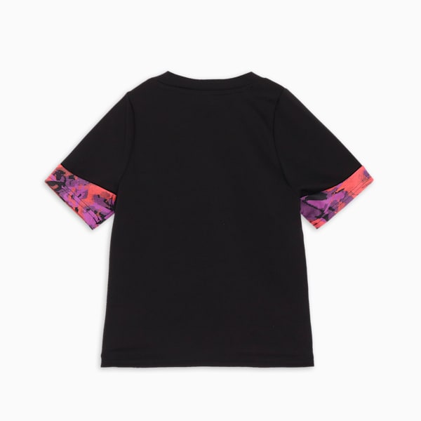 キッズ サッカー INDIVIDUALCUP 半袖 シャツ 120-160cm, PUMA Black, extralarge-JPN