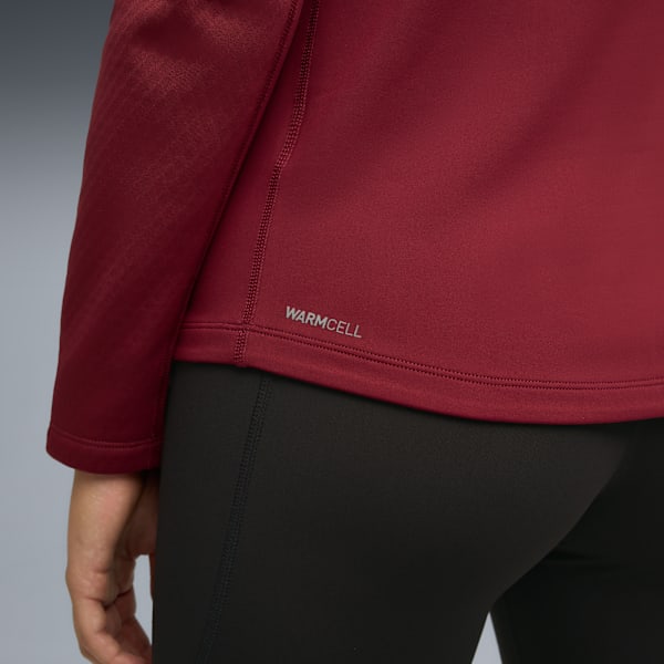 W PUMA X SAYSKY BRUSHED LS, Team Regal Red, extralarge