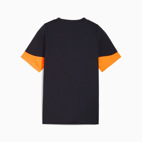 individualCUP Football Jersey Youth, New Navy-Glowing Red-Heat Fire, extralarge-GBR