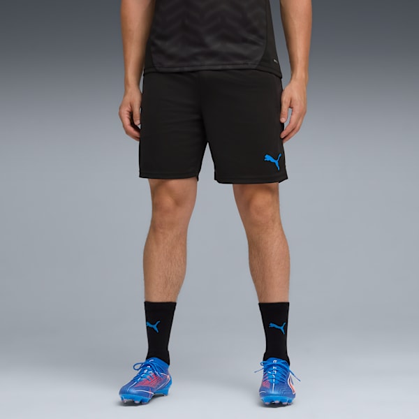 individualCUP Football Training Shorts Men, PUMA Black-PUMA White-Ultra Blue, extralarge
