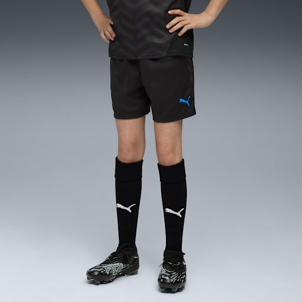 individualCUP Trg Shorts Youth, PUMA Black-PUMA White-Ultra Blue, extralarge