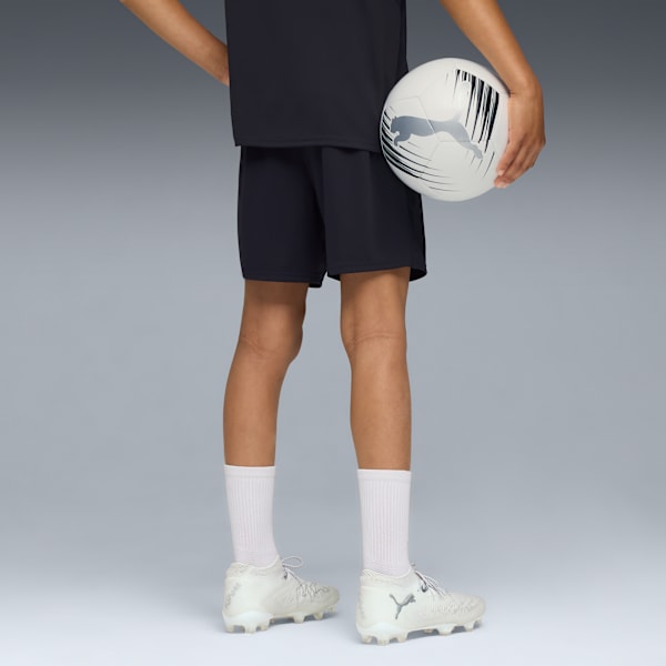 Short d’entraînement individualCUP Enfant et adolescent, New Navy-Glowing Red-Heat Fire, extralarge
