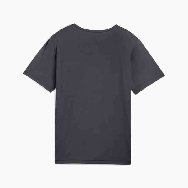 individualRISE Boys' Graphic Football Jersey, Asphalt-PUMA Black, extralarge-IND
