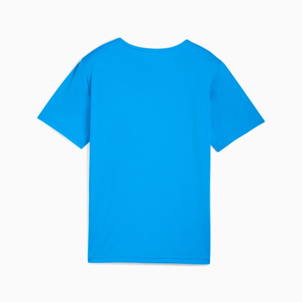 individualRISE Boys' Graphic Football Jersey, Ignite Blue-PUMA White, extralarge-IND
