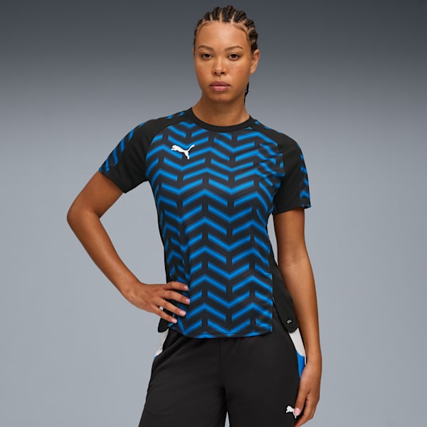 individualBLAZE Football Jersey Women, PUMA Black-PUMA White-Racing Blue, extralarge