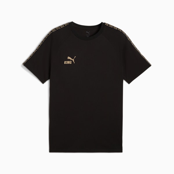 KING Tee Men, PUMA Black-PUMA Gold, extralarge