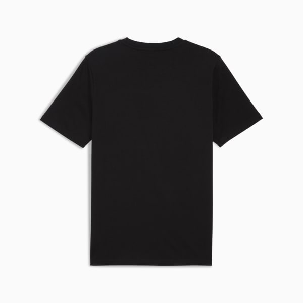 メンズ サッカー キング ロゴ 半袖 Tシャツ, PUMA Black-PUMA Gold, extralarge-JPN