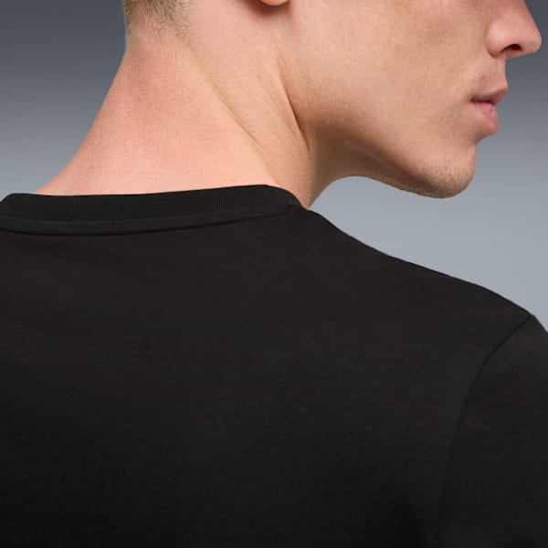 メンズ サッカー キング ロゴ 半袖 Tシャツ, PUMA Black-PUMA Gold, extralarge-JPN