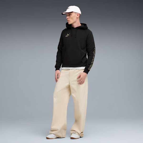 KING Hoodie Men, PUMA Black-PUMA Gold, extralarge