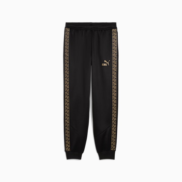 KING Anthem Football Pants Men, PUMA Black-PUMA Gold, extralarge