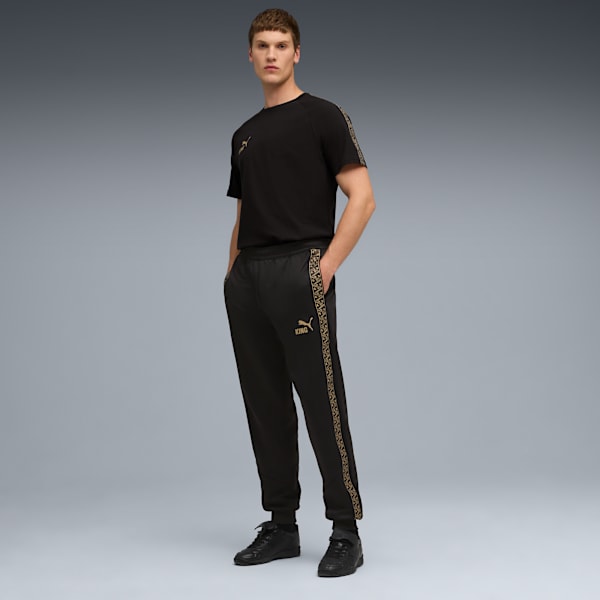 KING Anthem Football Pants Men, PUMA Black-PUMA Gold, extralarge