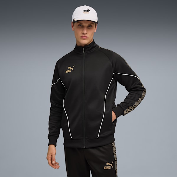 KING Anthem Jacket Men, PUMA Black-PUMA Gold, extralarge