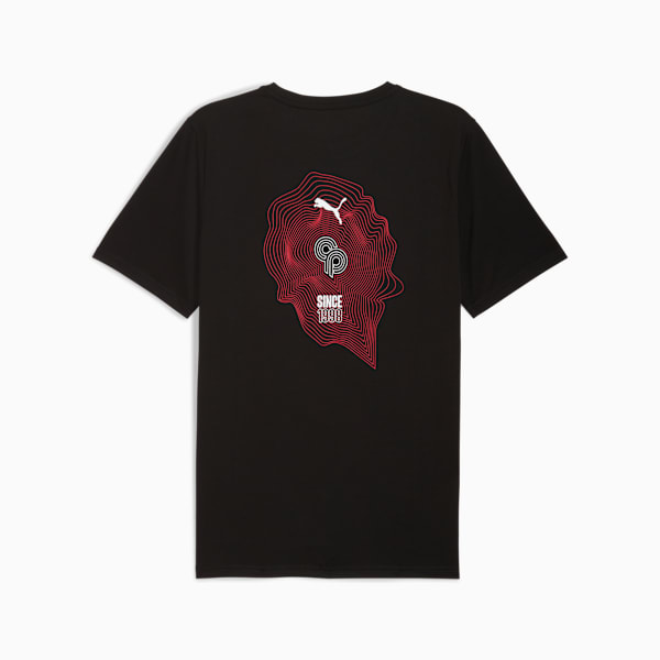 CP Never Stop Tee Men, PUMA Black-PUMA White-Fast Red, extralarge