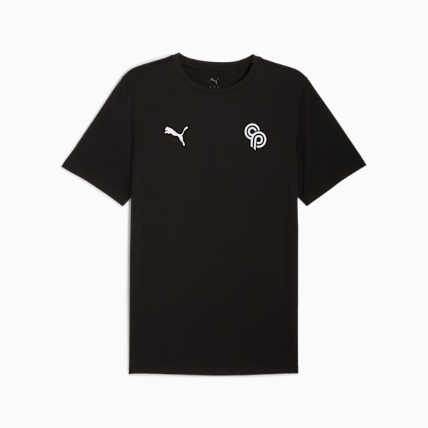CP Never Stop Tee Men, PUMA Black-PUMA White-Fast Red, extralarge